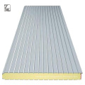 Matériaux de toiture à faible coût 0,5 mm de surface en acier Insulé PU / EPS Panneau de toiture sandwich